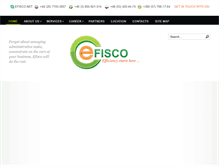 Tablet Screenshot of efisco.net